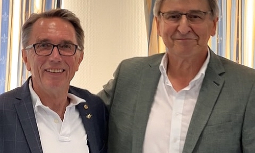 Jörg Emmert (li.) und Heinrich Keck.