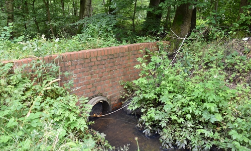Ein Dichtkissen wurde ins Kanalisationssystem eingesetzt.