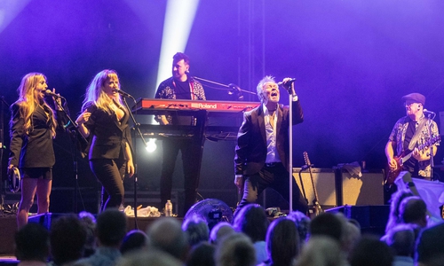 Paul Young und Band sorgten für Stimmung. Text: SZ-PA / BZ