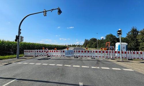 Die B79 zwischen Wolfenbüttel und Wendessen ist aktuell gesperrt.