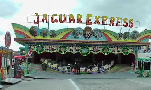 Der Jaguar Express ist eines der Highlights beim Stadtteilfest.