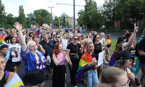 Der CSD 2024 in Braunschweig.