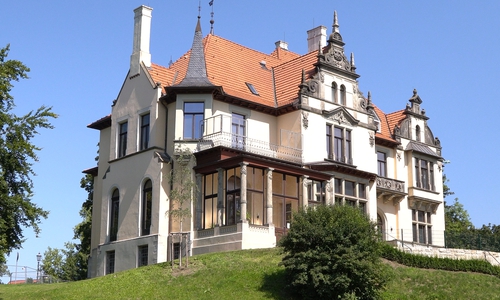 Auch keine schlechte Location: Hier in der Seeliger Villa ist das Standesamt