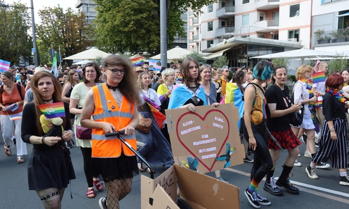 Der CSD 2024 in Braunschweig.