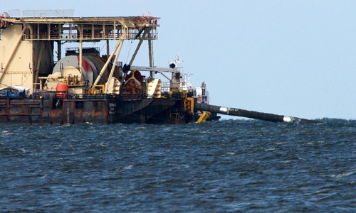 Castoro 10 beim Bau von Nord Stream 2 (Archiv)