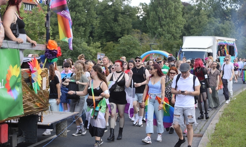 Der CSD 2024 in Braunschweig.