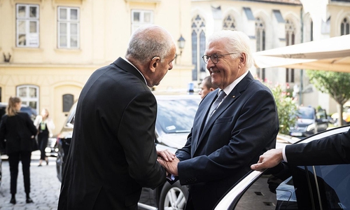 Tamás Sulyok und Frank-Walter Steinmeier am 19.08.2024