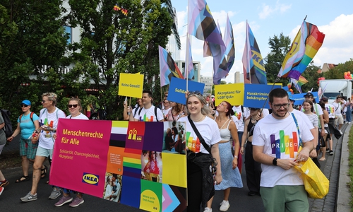 Der CSD 2024 in Braunschweig.