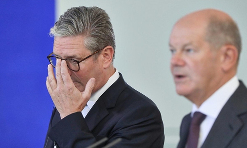 Keir Starmer und Olaf Scholz am 28.08.2024