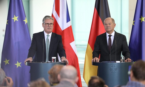 Keir Starmer und Olaf Scholz am 28.08.2024