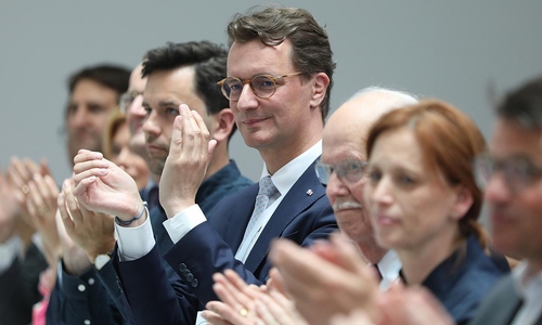 Hendrik Wüst und weitere CDU-Politiker (Archiv)