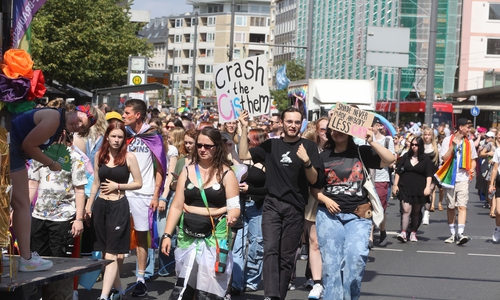 Der CSD 2024 in Braunschweig.