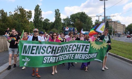 Der CSD 2024 in Braunschweig.