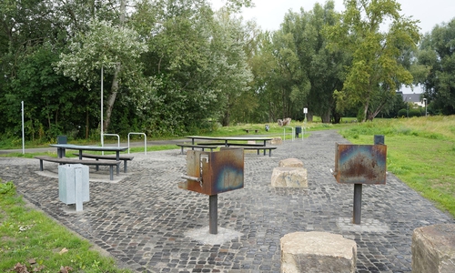 Der Grillplatz am Ölpersee