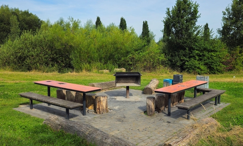 Der Grillplatz im Ganderhals