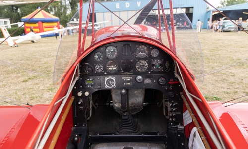 Ein Blick ins Cockpit kann sich lohnen.