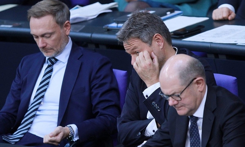 Christian Lindner, Robert Habeck, Olaf Scholz (Archiv)