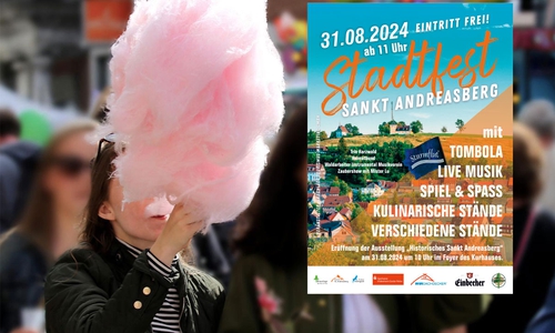Sankt Andreasberg lädt zum Stadtfest.