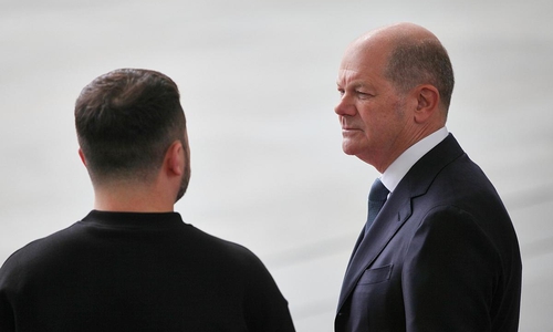 Wolodymyr Selenskyj und Olaf Scholz (Archiv)