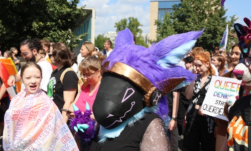 Der CSD 2024 in Braunschweig.