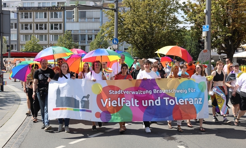 Der CSD 2024 in Braunschweig.