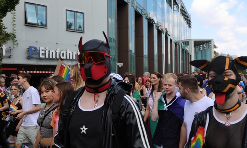 Der CSD 2024 in Braunschweig.