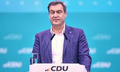 Markus Söder bei CDU-Parteitag (Archiv)