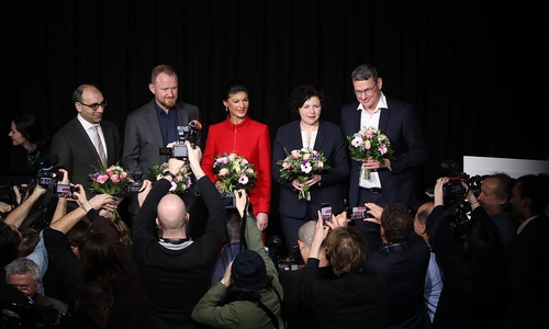 Gründungsparteitag der Wagenknecht-Partei BSW (Archiv)