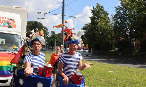 Der CSD 2024 in Braunschweig.