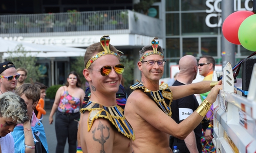 Der CSD 2024 in Braunschweig.