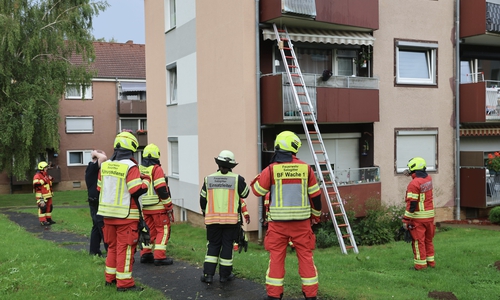  Am Montag kam es in Thiede zu einem Feuerwehreinsatz.