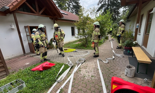 Die Feuerwehr war rund 1,5 Stunden im Einsatz.