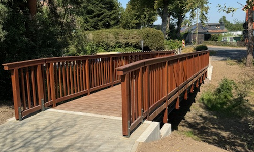 Die Brücke entlang der K21 in Fürstenau wurde fertiggestellt.