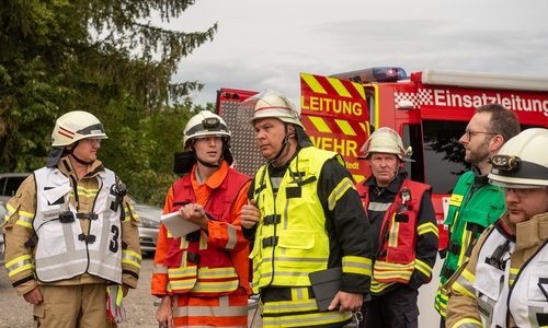 Großübung Grundschule in Groß Elbe