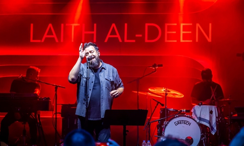 Laith Al-Deen im Wolters Applaus Garten in Braunschweig.