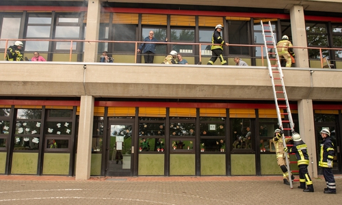 Großübung Grundschule in Groß Elbe