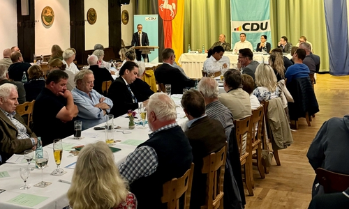 Der CDU Kreisverband tagte, um sich für die Bundestagswahl vorzubereiten.