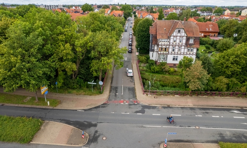 Die Schützenstraße in Wolfenbüttel soll zur Fahrradzone werden.