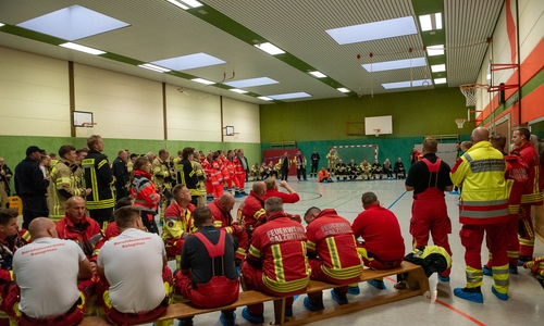 Großübung Grundschule in Groß Elbe