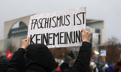 Demo gegen Rechtsextremismus (Archiv)