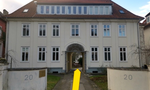 Das Ausweichquartier im Gemeindehaus der Ev.-Reformierten Gemeinde am Wendentorwall 20.