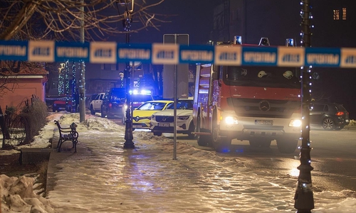 Tatort nach Schüssen in Montenegro am 01.01.2024