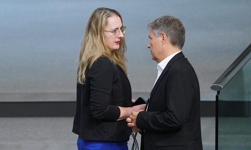 Katharina Dröge und Robert Habeck (Archiv)