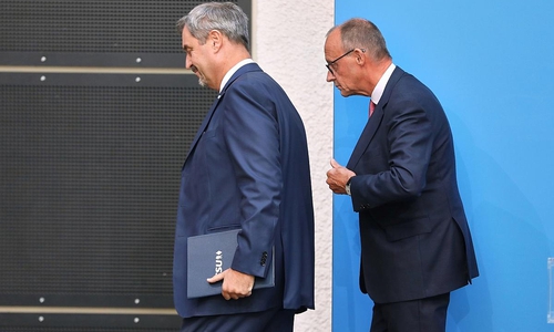 Markus Söder und Friedrich Merz (Archiv)