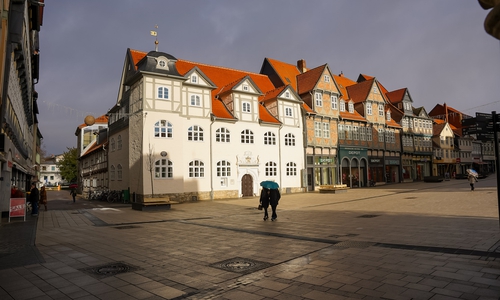 Seit einigen Jahren fehlt etwas auf dem Platz vor dem Bankhaus Seeliger.