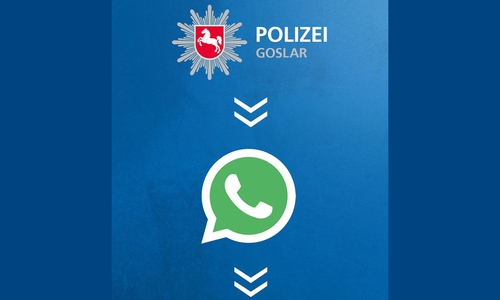 Die Polizei Goslar bekommt einen eigenen WhatsApp-Kanal.