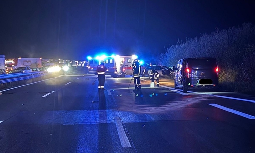 Verkehrsunfall auf der Autobahn 1 (Archiv)