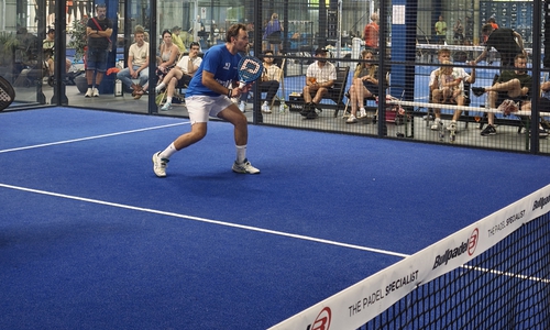 Archiv-Foto von einem Padel-Turnier auf der Anlage in Braunchweig.