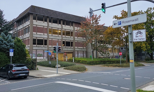 Das Parkhaus am Rosenwall wird bald digital.