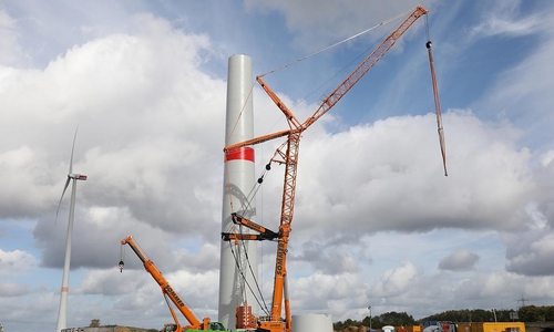 Windrad-Bau (Archiv)